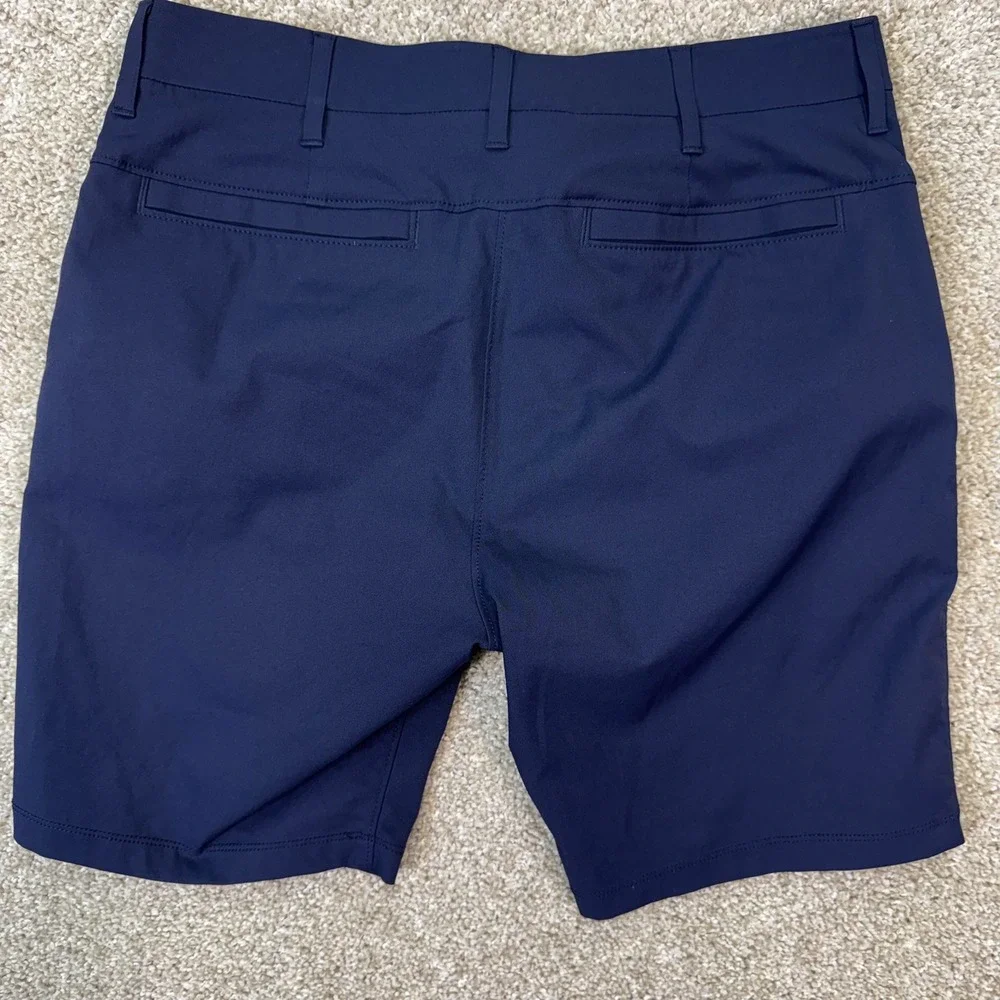 Public Rec Shorts Mens 30 Navy Blue Athletic Casual EUC